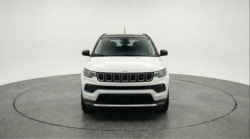 Bright White Clearcoat 2025 Jeep Compass Limited