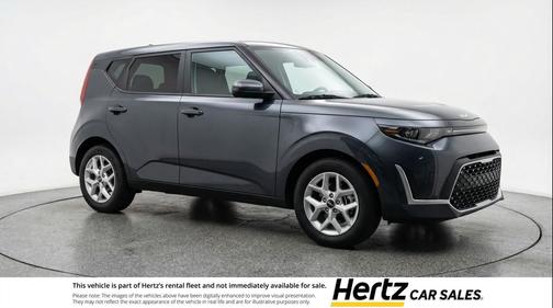 Gravity Gray 2025 Kia Soul LX