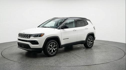 Bright White Clearcoat 2025 Jeep Compass Limited