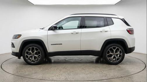 Bright White Clearcoat 2025 Jeep Compass Limited