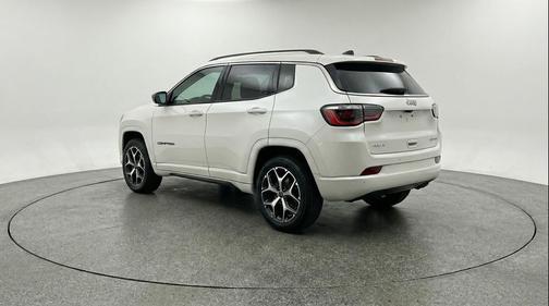 Bright White Clearcoat 2025 Jeep Compass Limited