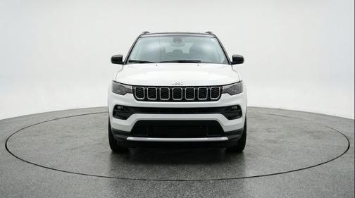 Bright White Clearcoat 2025 Jeep Compass Limited