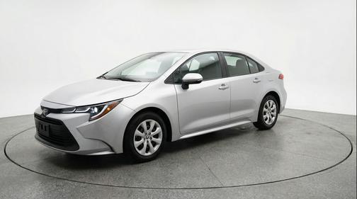 Classic Silver Metallic 2025 Toyota Corolla LE