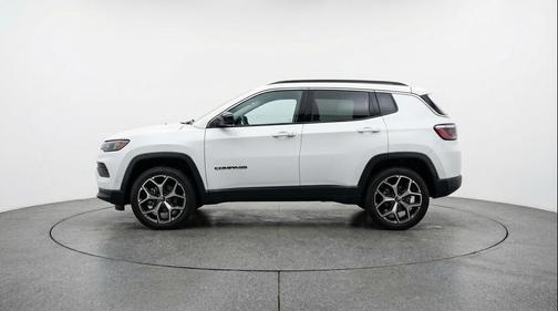 Bright White Clearcoat 2025 Jeep Compass Limited