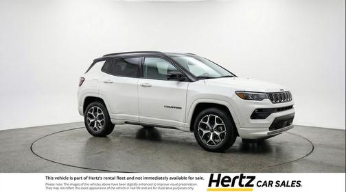 Bright White Clearcoat 2025 Jeep Compass Limited