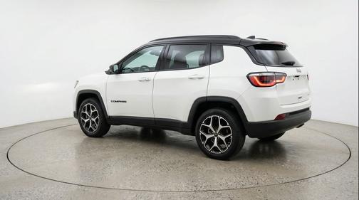 Bright White Clearcoat 2025 Jeep Compass Limited