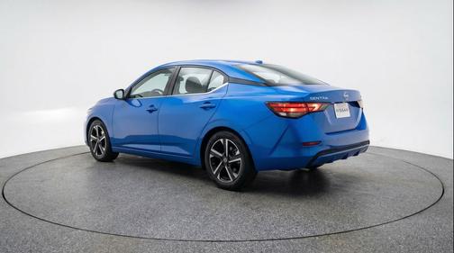 Electric Blue Metallic 2025 Nissan Sentra SV