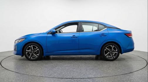 Electric Blue Metallic 2025 Nissan Sentra SV