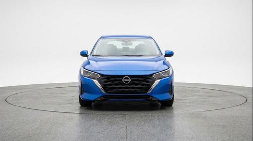 Electric Blue Metallic 2025 Nissan Sentra SV