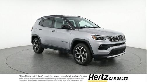 Silver Zynith Metallic Clearcoat 2025 Jeep Compass Limited