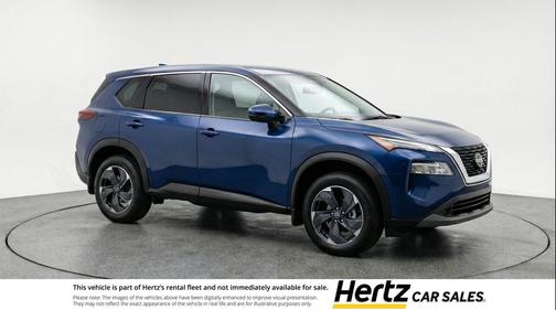 Deep Ocean Blue Pearl 2025 Nissan Rogue SV