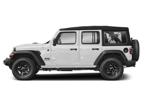 Bright White Clearcoat 2025 Jeep Wrangler 4-Door Sahara 4x4