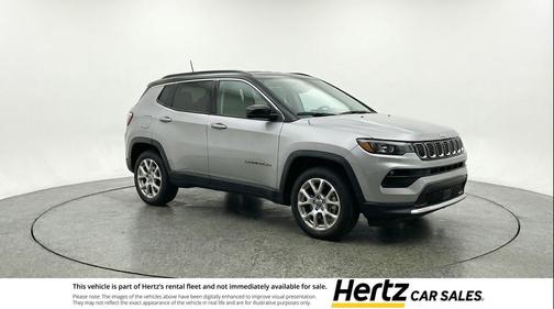 Silver Zynith Metallic Clearcoat 2025 Jeep Compass Limited
