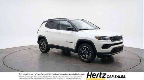 Bright White Clearcoat 2025 Jeep Compass Trailhawk