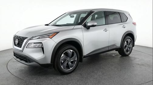 Brilliant Silver Metallic 2025 Nissan Rogue SV