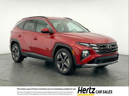 Ultimate Red 2025 Hyundai TUCSON SEL