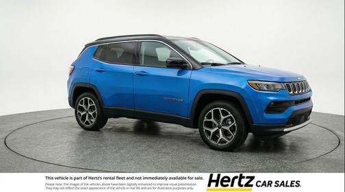 Hydro Blue Pearlcoat 2025 Jeep Compass Limited