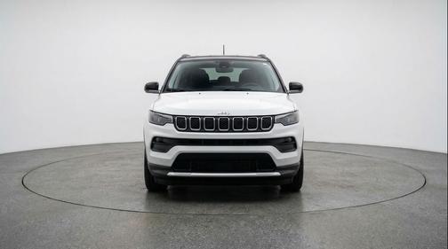 Bright White Clearcoat 2025 Jeep Compass Limited