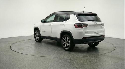 Bright White Clearcoat 2025 Jeep Compass Limited