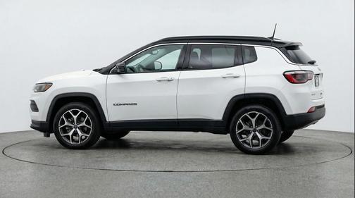 Bright White Clearcoat 2025 Jeep Compass Limited