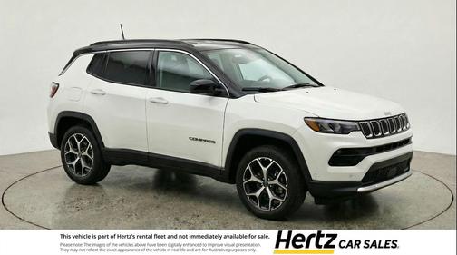 Bright White Clearcoat 2025 Jeep Compass Limited