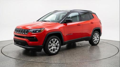 Red Hot Pearlcoat 2025 Jeep Compass Limited