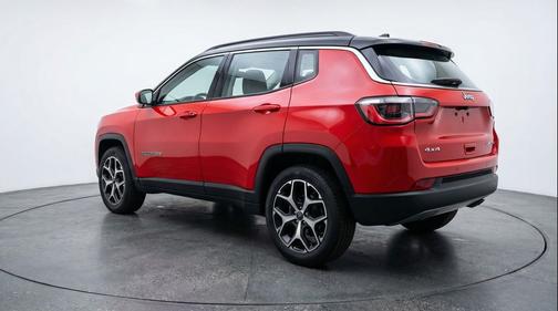 Red Hot Pearlcoat 2025 Jeep Compass Limited
