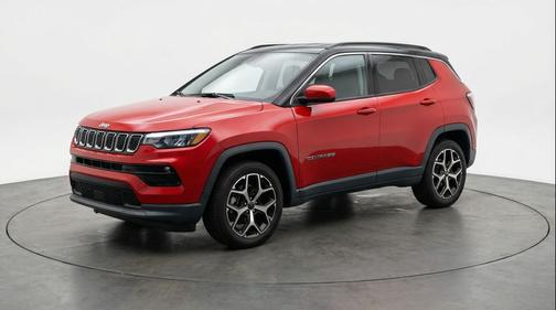 Red Hot Pearlcoat 2025 Jeep Compass Limited