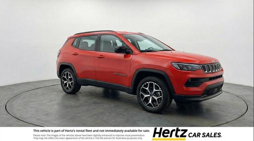 Red Hot Pearlcoat 2025 Jeep Compass Limited