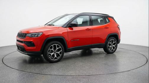 Red Hot Pearlcoat 2025 Jeep Compass Limited