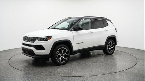 Bright White Clearcoat 2025 Jeep Compass Limited