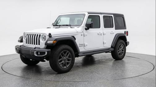 Bright White Clearcoat 2025 Jeep Wrangler Sport S