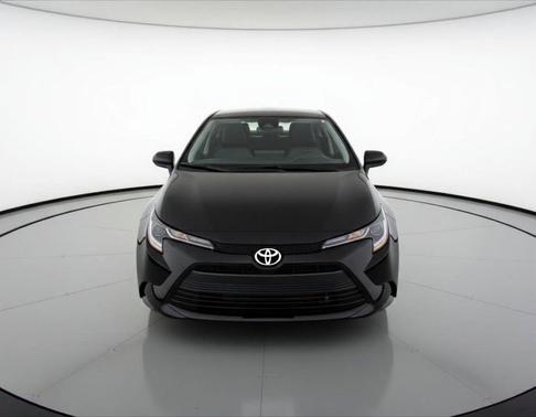Midnight Black Metallic 2025 Toyota Corolla LE