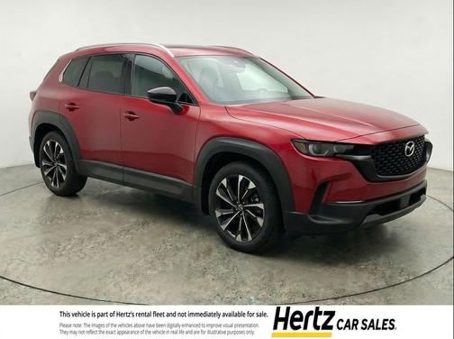 Soul Red Crystal Metallic 2025 Mazda CX-50 Hybrid Premium Plus Package