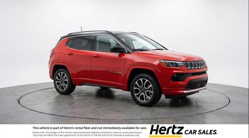 Red Hot Pearlcoat 2025 Jeep Compass Trailhawk