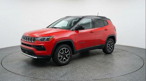 Red Hot Pearlcoat 2025 Jeep Compass Trailhawk