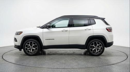 Bright White Clearcoat 2025 Jeep Compass Limited