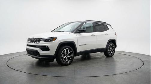 Bright White Clearcoat 2025 Jeep Compass Limited