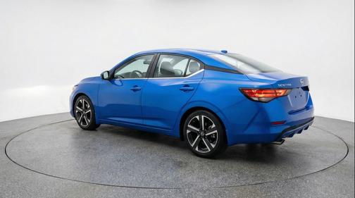 Electric Blue Metallic 2025 Nissan Sentra SV