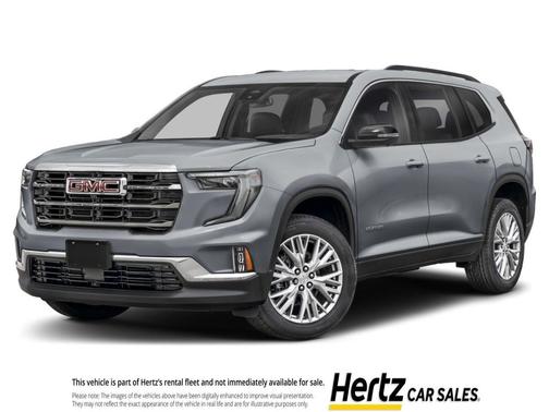 Sterling Gray Metallic 2025 GMC Acadia FWD Elevation
