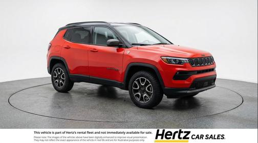 Red Hot Pearlcoat 2025 Jeep Compass Trailhawk