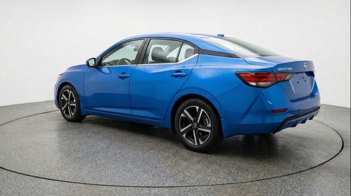 Electric Blue Metallic 2025 Nissan Sentra SV