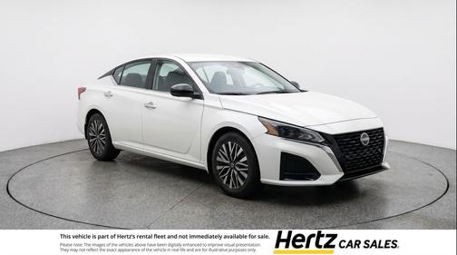 Glacier White 2025 Nissan Altima SV FWD