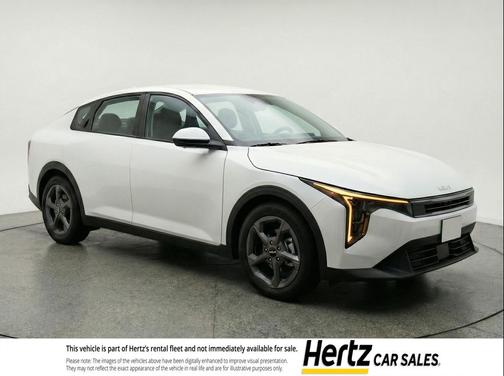 Snow White Pearl 2025 Kia K4 LXS