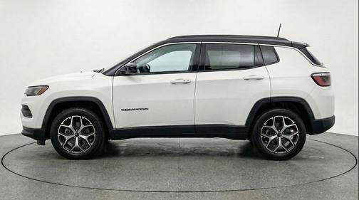 Bright White Clearcoat 2025 Jeep Compass Limited