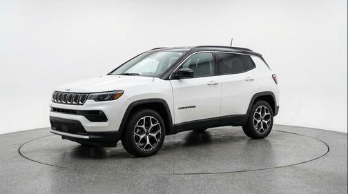 Bright White Clearcoat 2025 Jeep Compass Limited