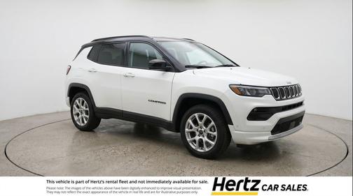 Bright White Clearcoat 2025 Jeep Compass Limited