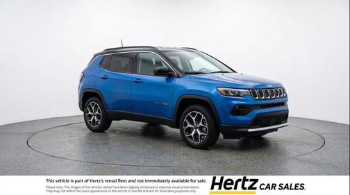 Hydro Blue Pearlcoat 2025 Jeep Compass Limited