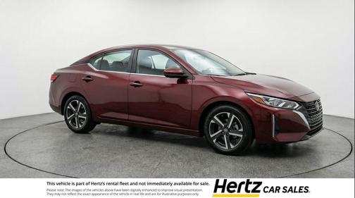 Rosewood Metallic 2025 Nissan Sentra SV