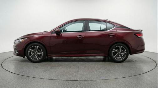 Rosewood Metallic 2025 Nissan Sentra SV